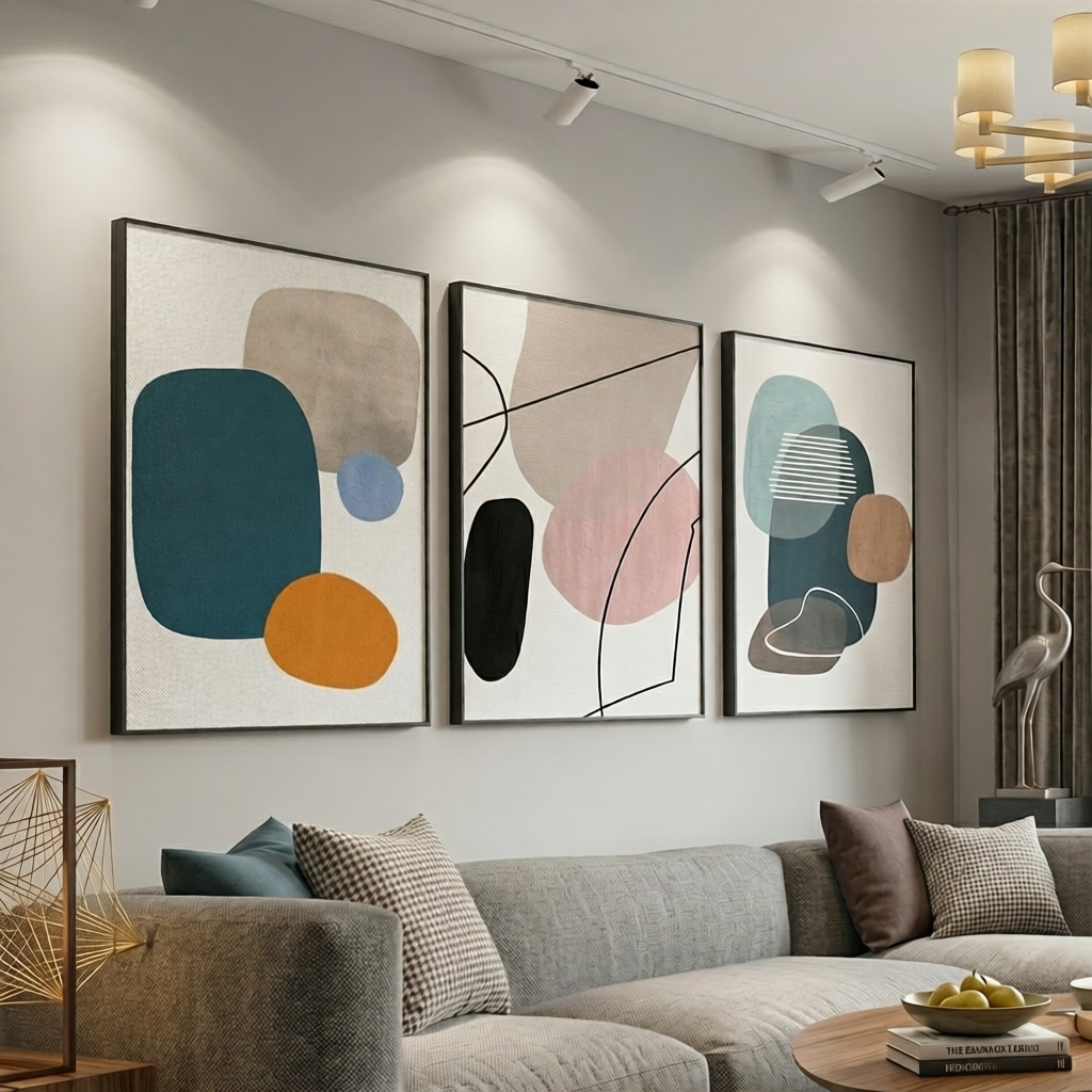 Abstract Canvas Set